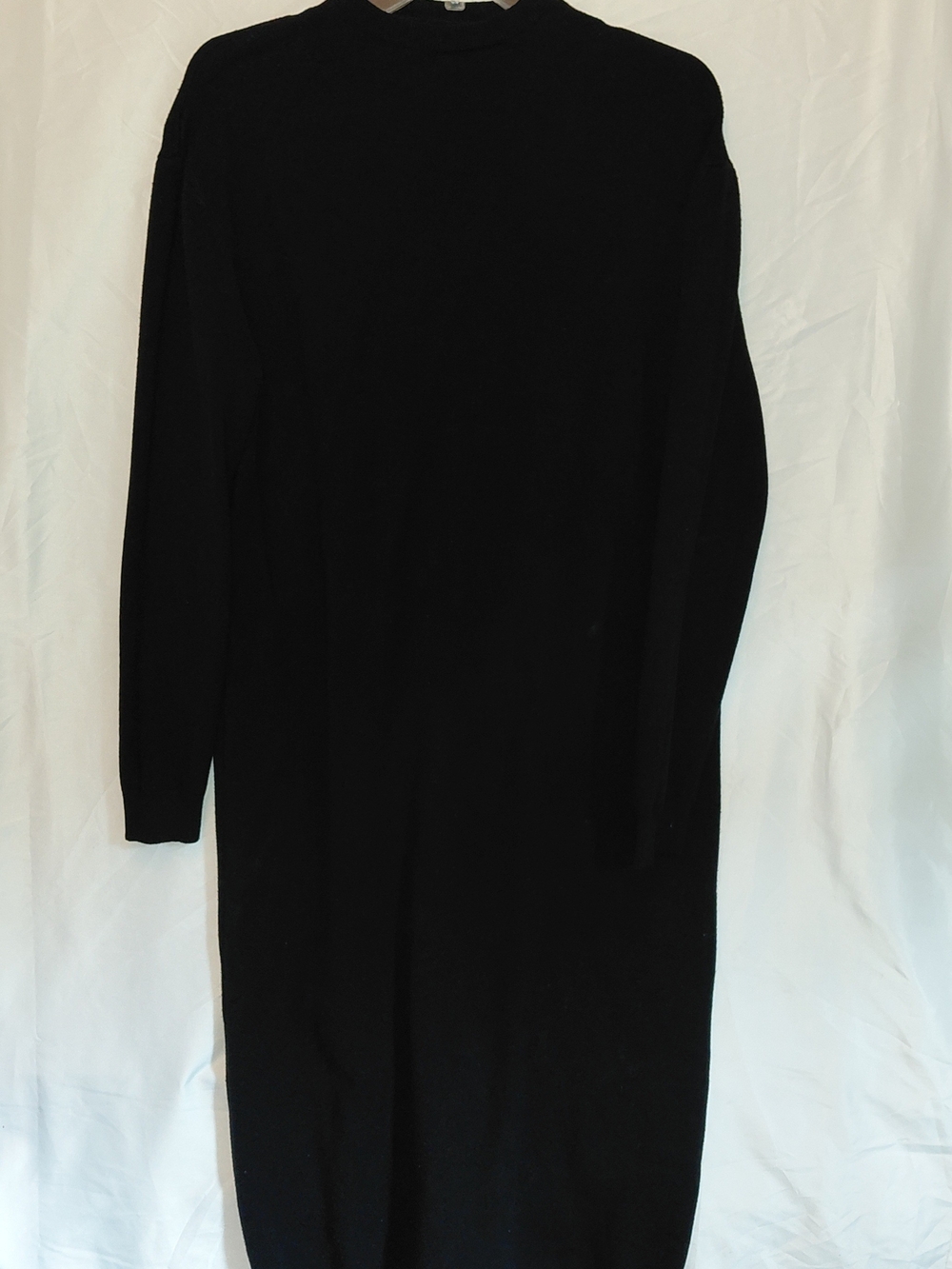 Topshop Black Cowl Neck Sweater Dress